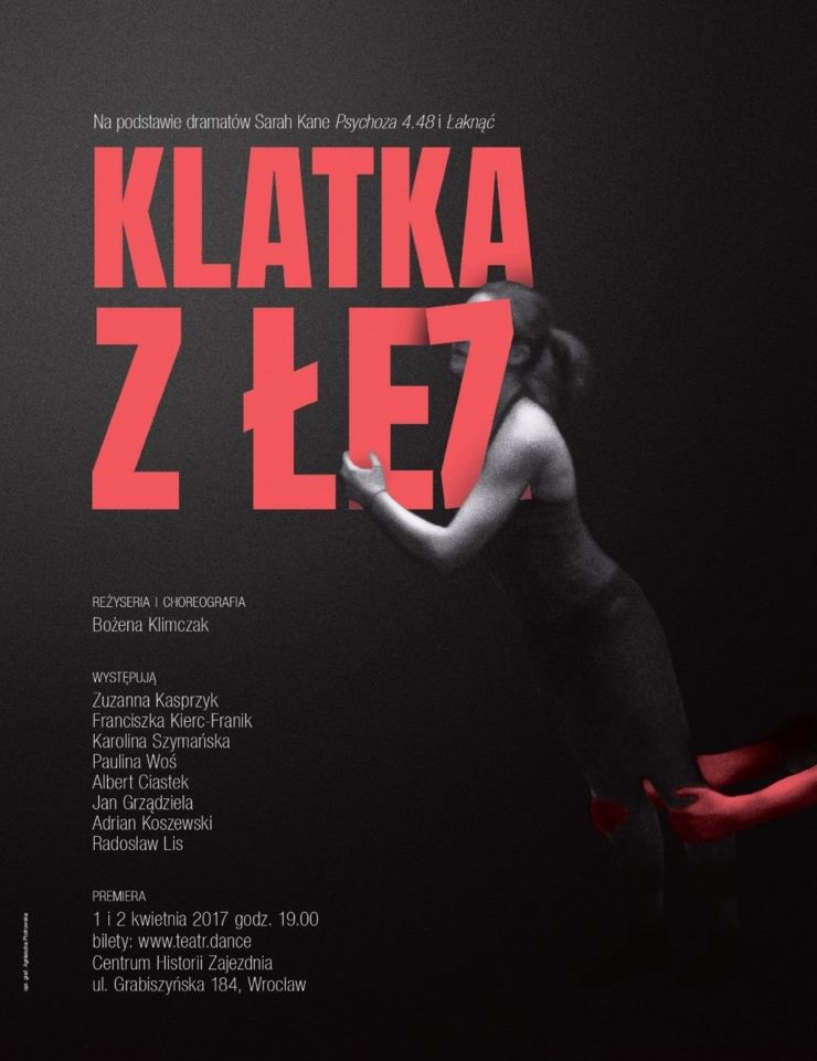 Spektakl Klatka z Łez - Wrocławski Teatr Tańca